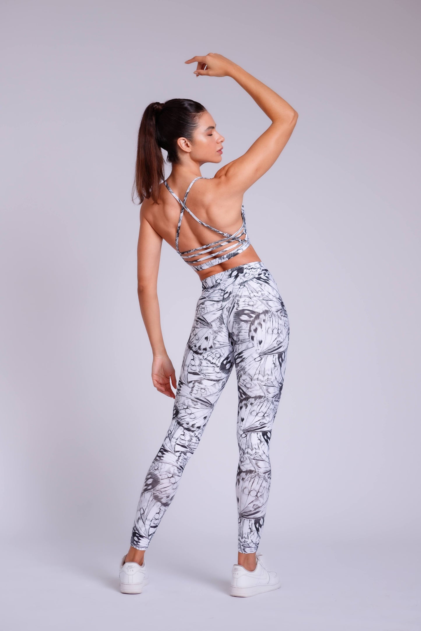 Papillon Dreams  High waist Full length leggings