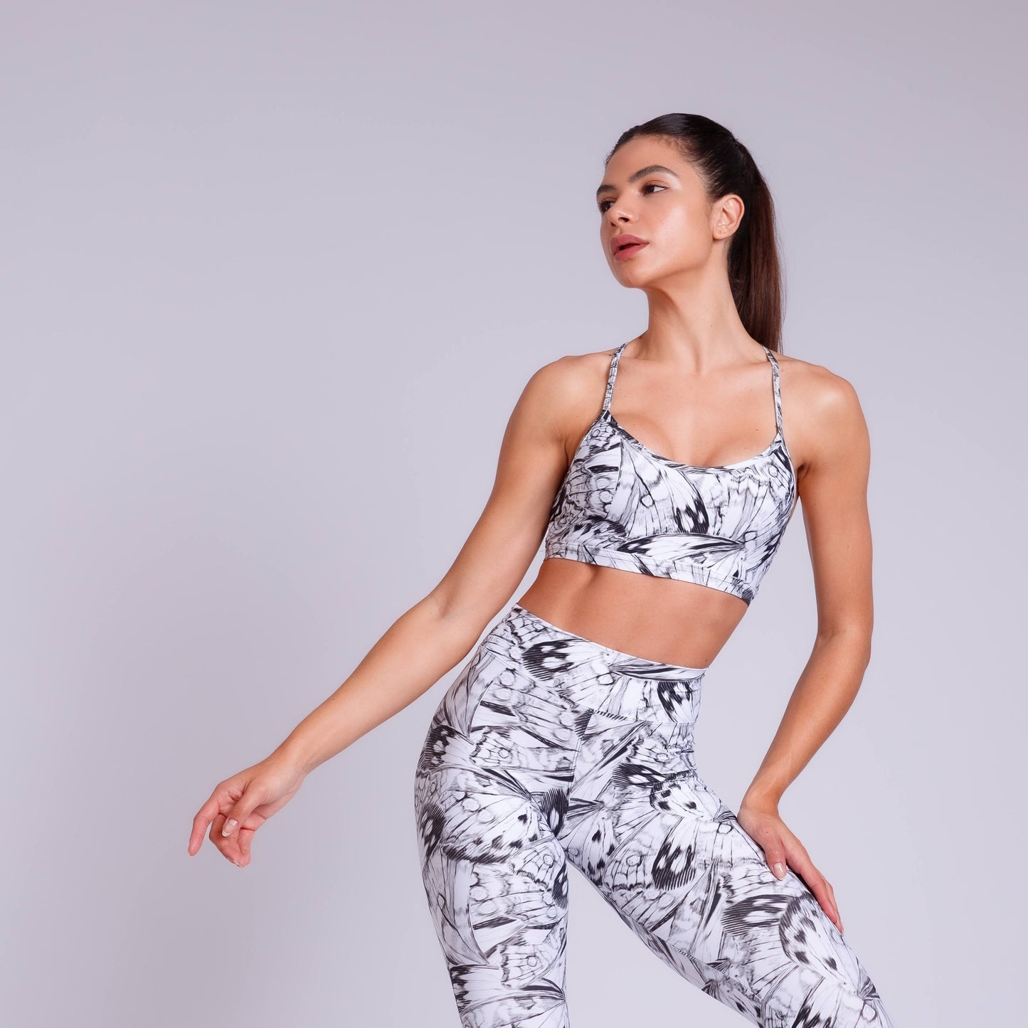 Papillon Dreams High waist Full length leggings