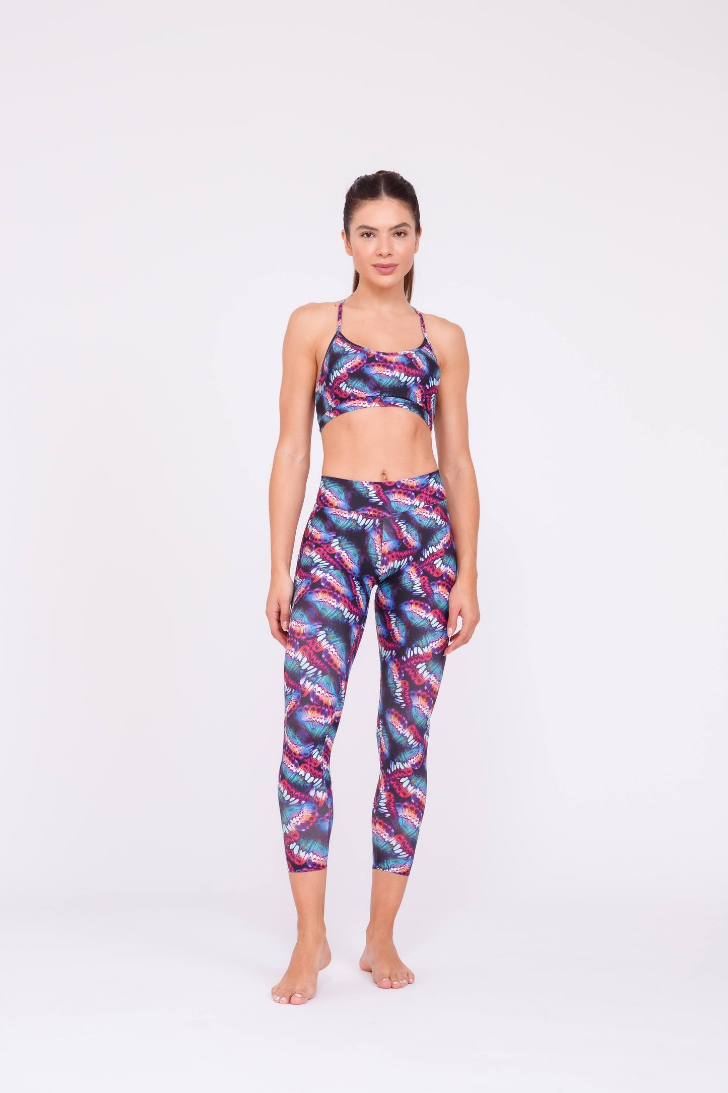 Aurora Butterfly Leggings 7/8