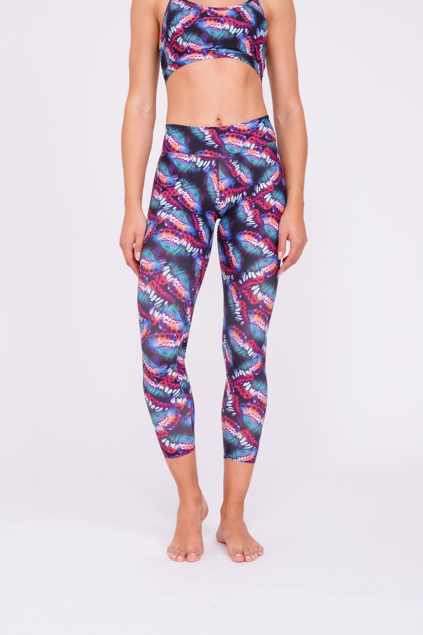 Aurora Butterfly Leggings 7/8