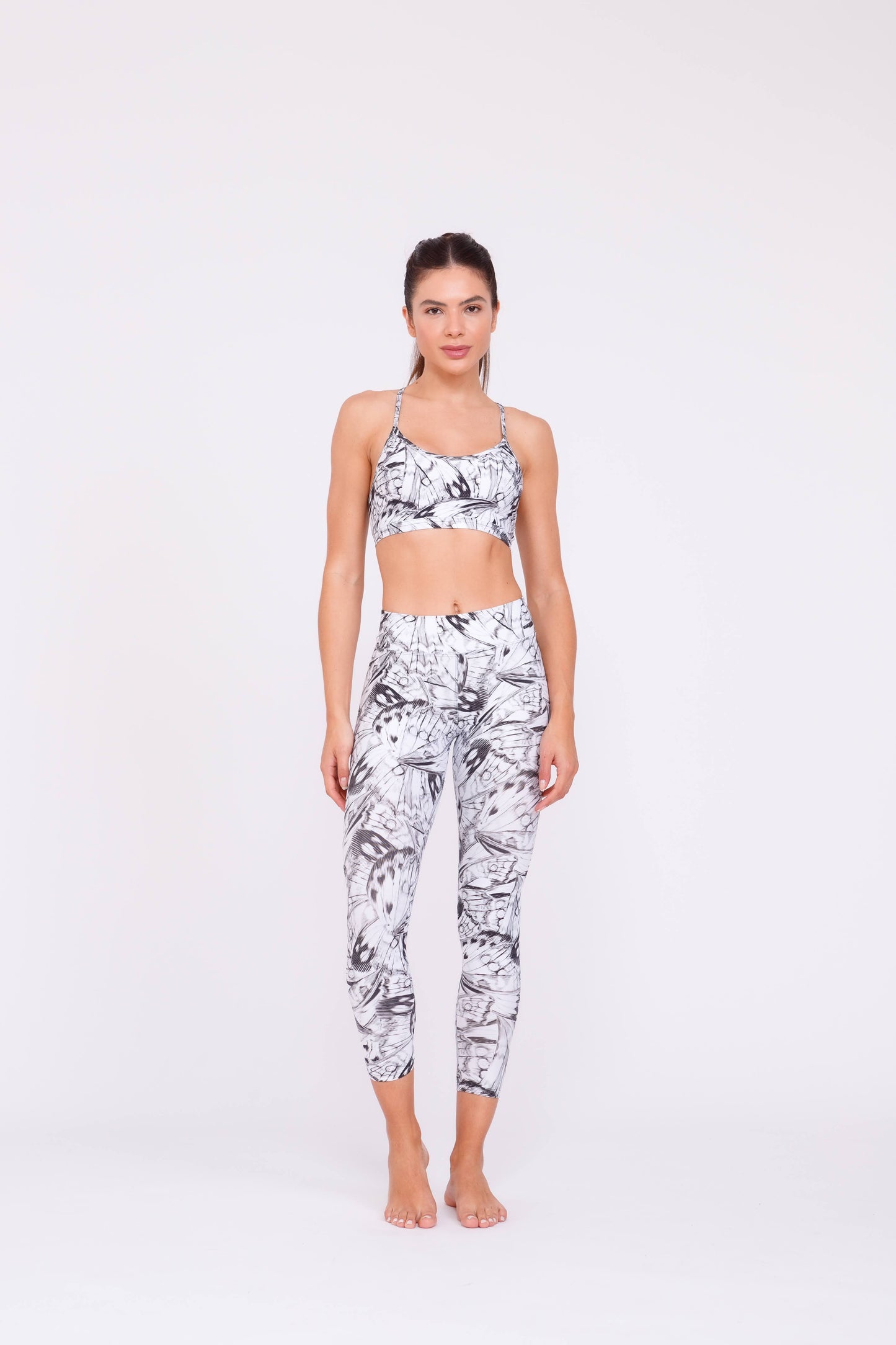 Papillon Dreams  High waist Full length leggings