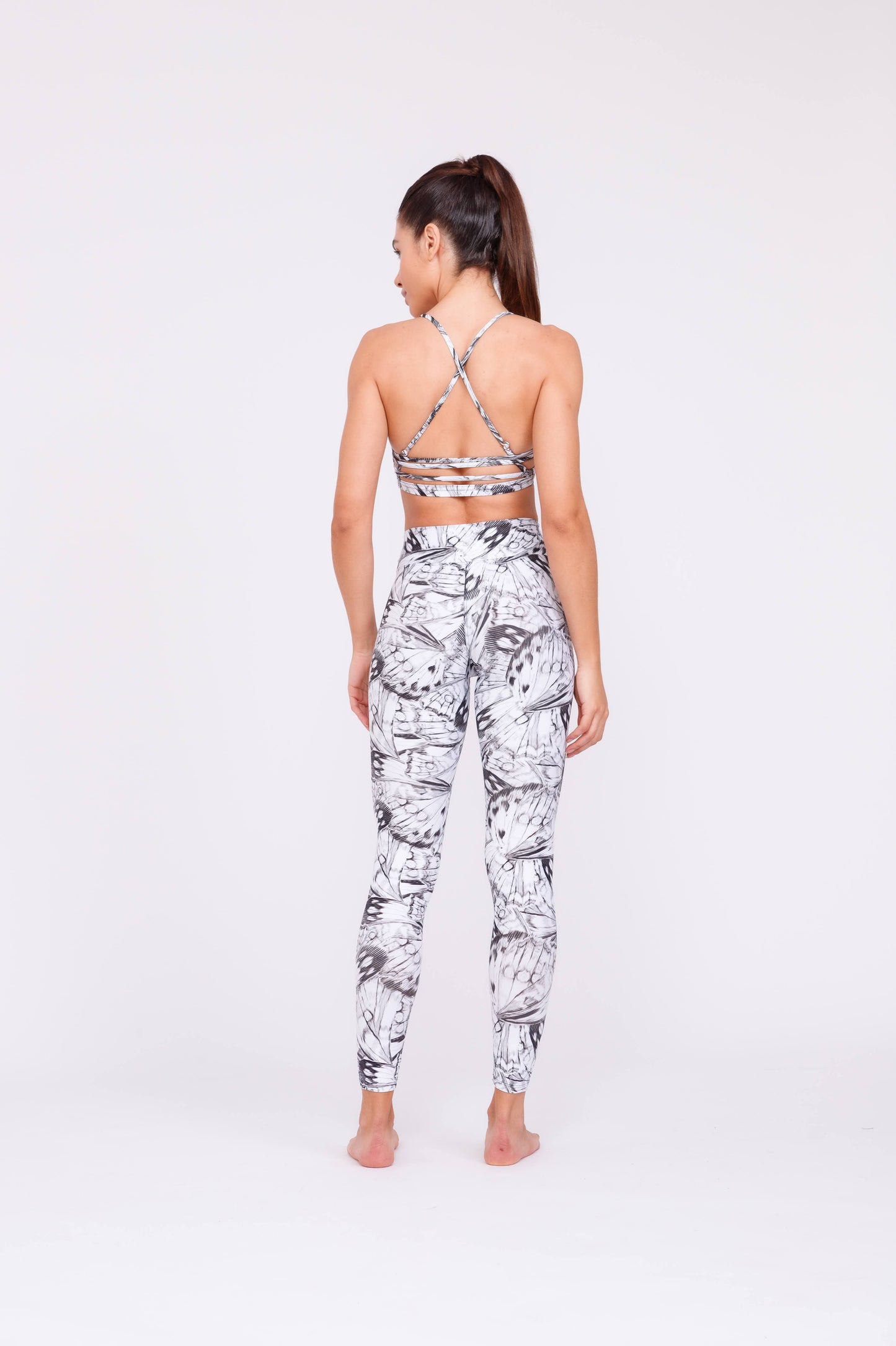 Papillon Dreams  High waist Full length leggings