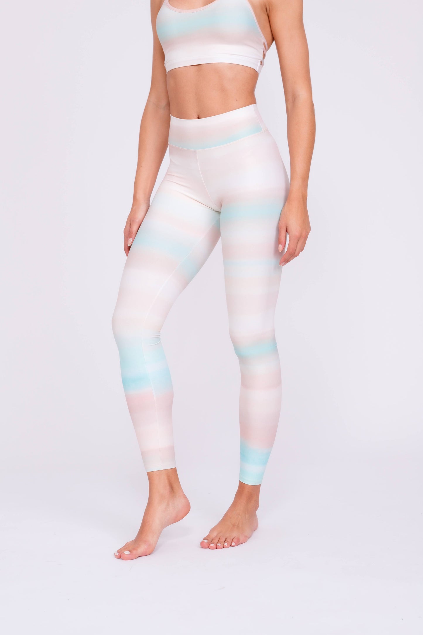 Rainbow Grove High waist Full length leggings