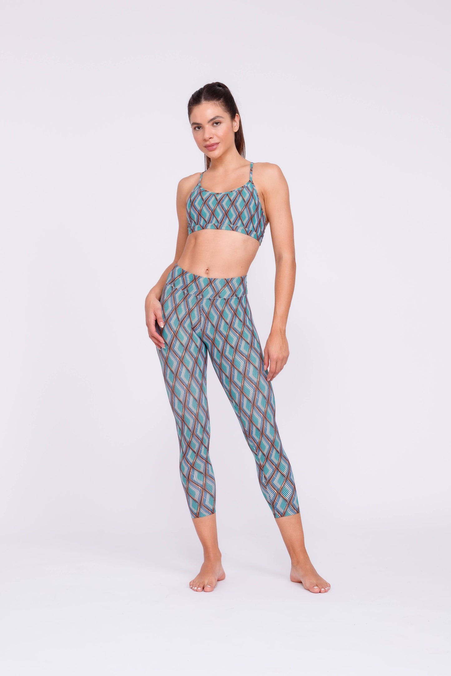 Grid Universe Leggings 7/8