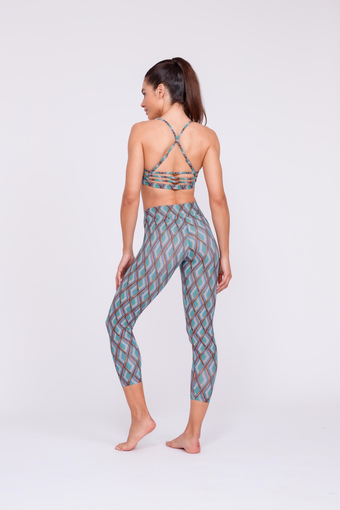Grid Universe Leggings 7/8