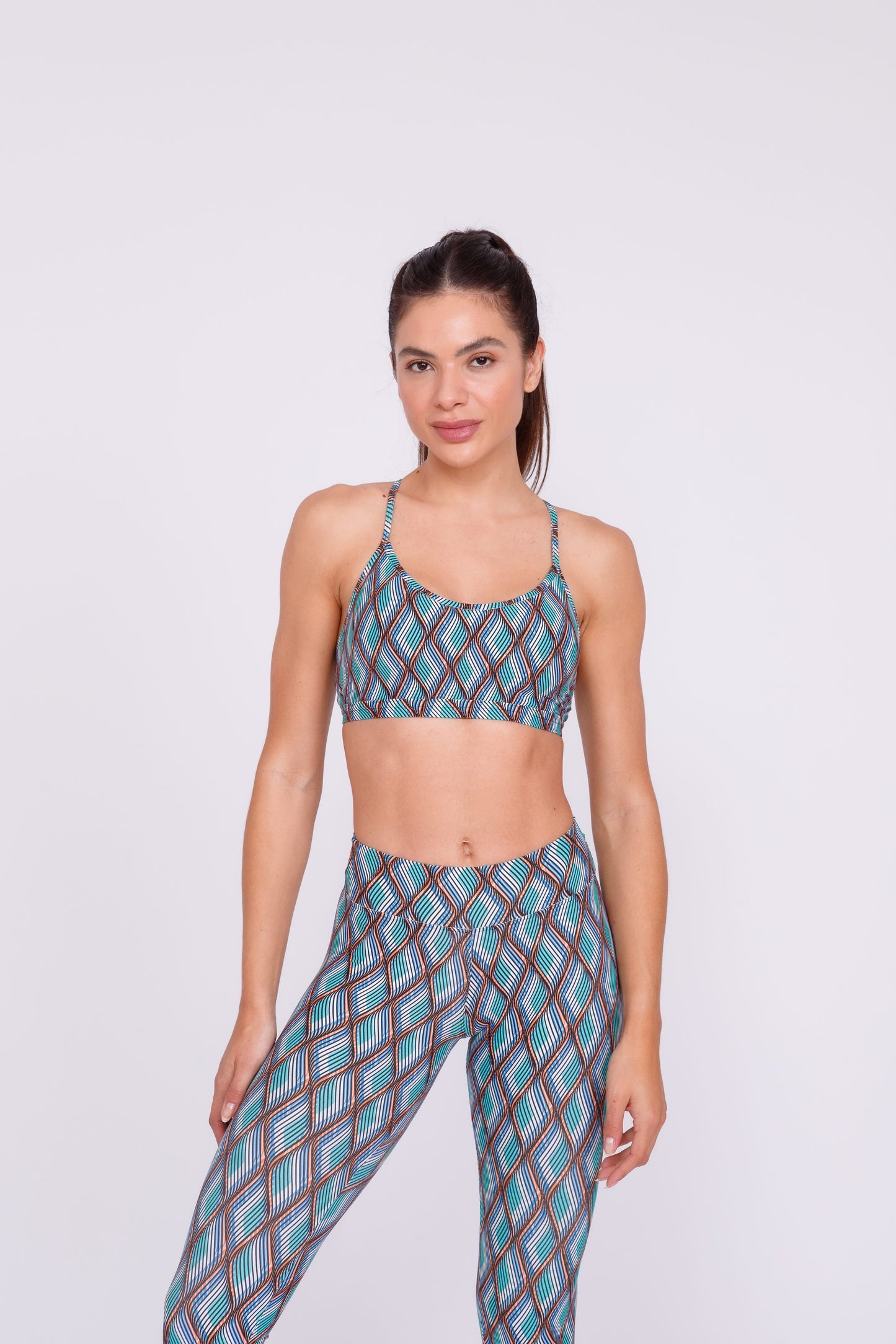 Grid Universe Leggings 7/8
